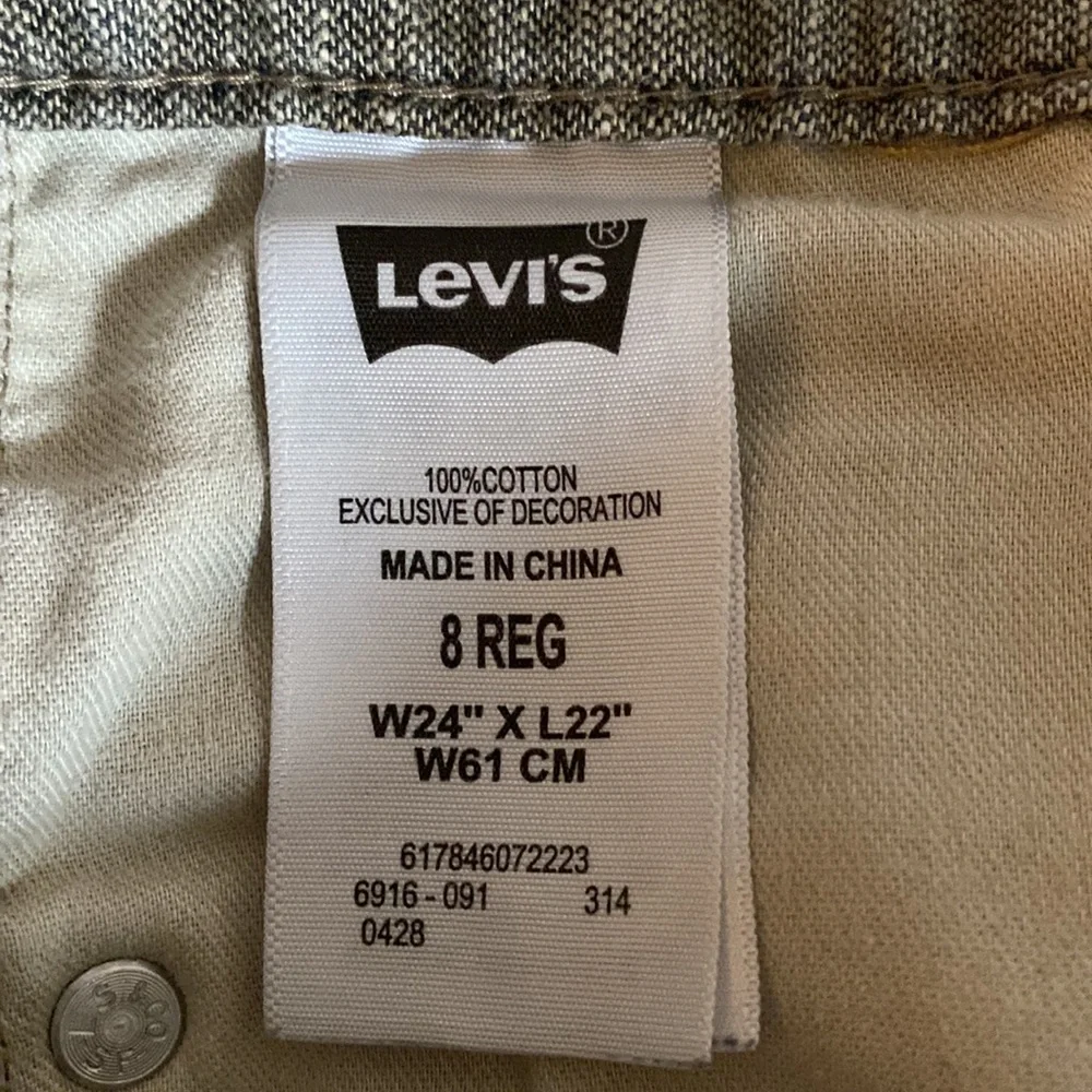 Levi’s Boy’s 511 Slim Fit Performance Cotton Denim Jeans 8 Regular W24” - Picture 7 of 8